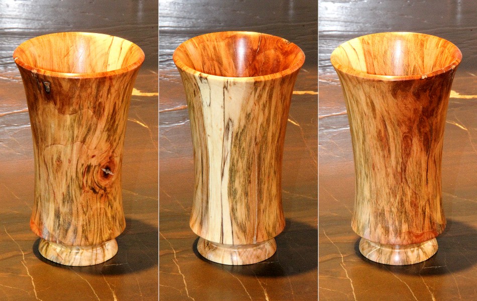 Spalted Maple Cup Sept 2014
