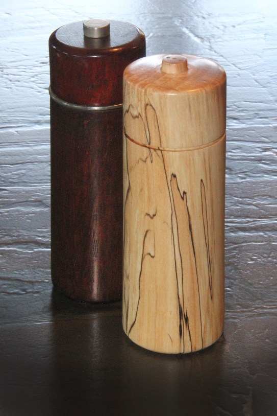 Spalted Maple Salt Shaker Mar 2015
