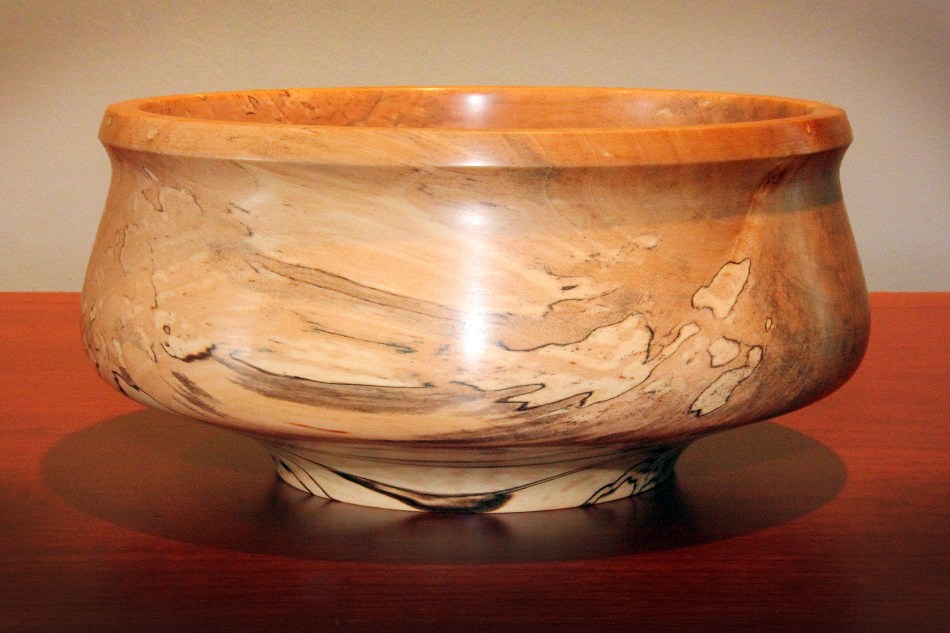 Spalted Sycamore Bowl A Oct 2015